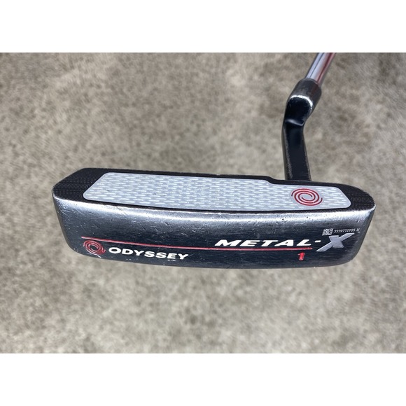 Odyssey‎ Metal X 1 Putter - Steel Shaft, NY Giants Grip 35" - Mens RH - Picture 2 of 13